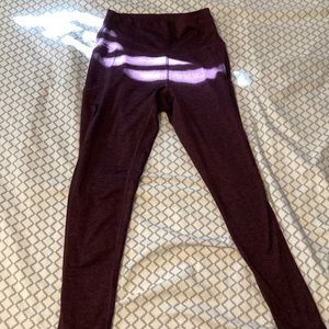 Aerie the everything pockets high waisted leggings. Size small purple.